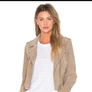 Blank NYC Suede Moto Jacket Medium